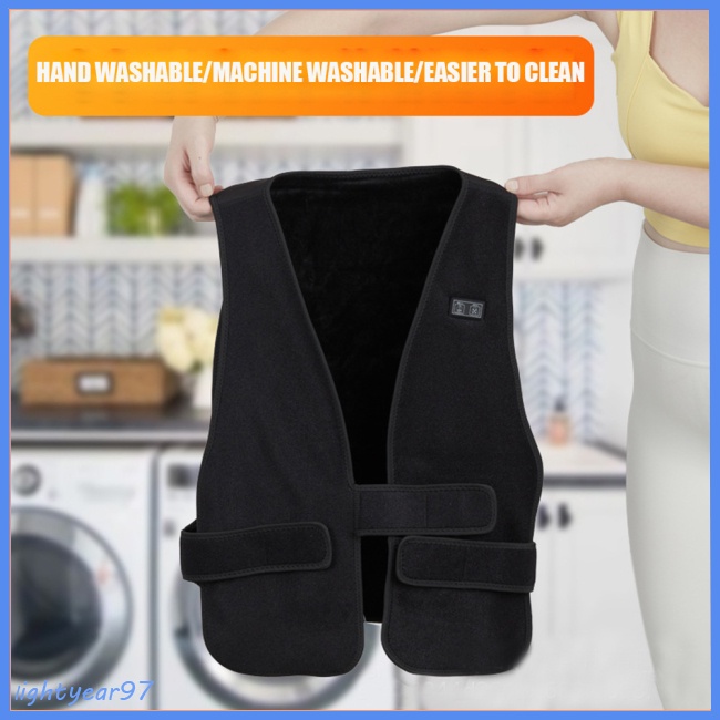 Áo Sưởi Ấm Usb Không Tay Có Thể Điều Chỉnh 3 Chế Độ Bảo Vệ Chống Gió