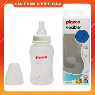 Bình Sữa Cổ Hẹp Pigeon StreamLine 150ML - Bình Sữa Cổ Hẹp Cho Bé