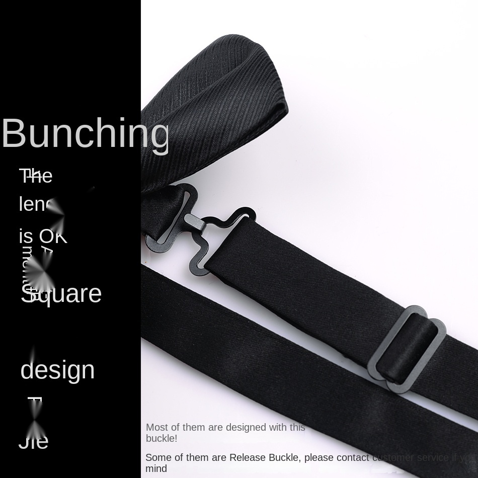 Cà Vạt Nơ Màu Đen Trơn Kiểu Hàn Quốc Thích Hợp Làm Quà Tặng Chú Rể