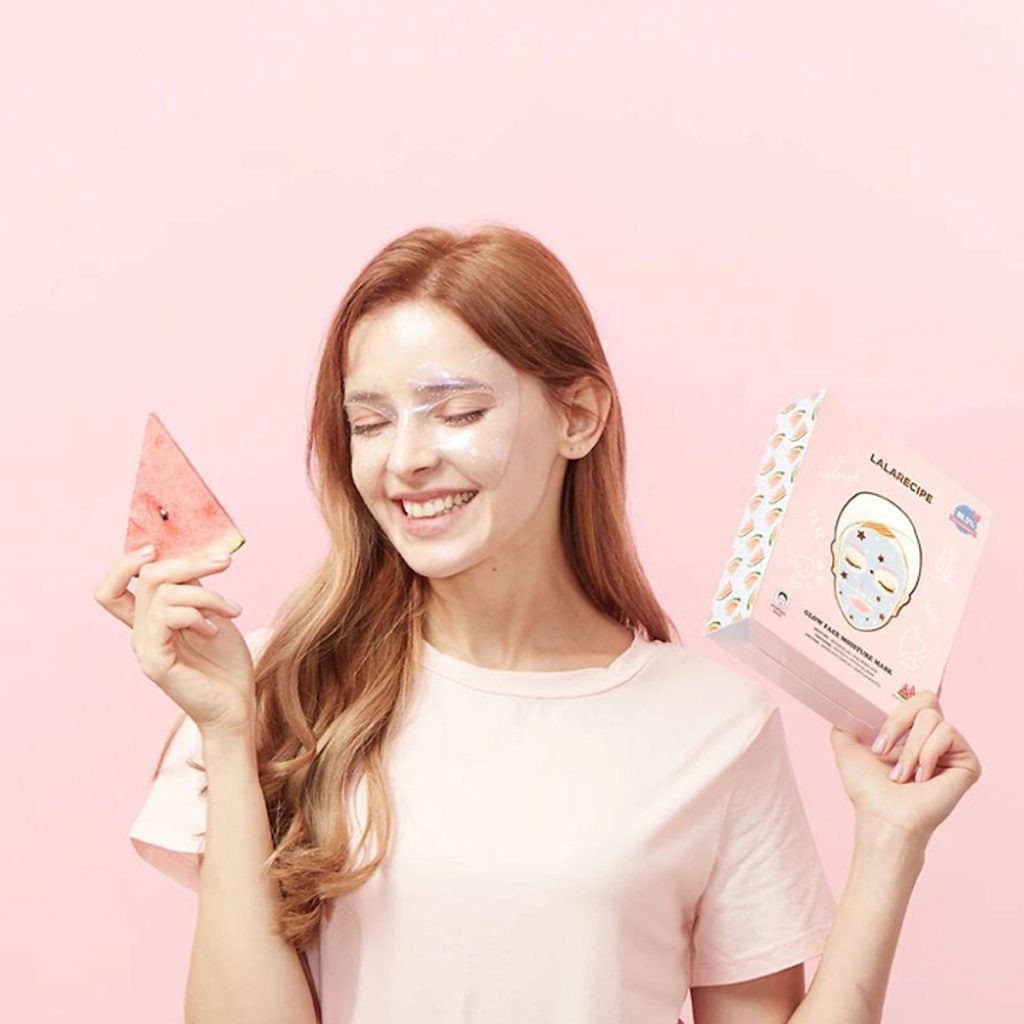 Mặt Nạ Dưỡng Ẩm Lalarecipe Glow Face Moisture Mask