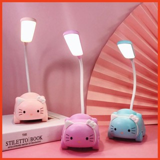 Đèn học để bàn tích điện hình thú dễ thương đáng yêu - Đèn led mini chống cận cho trẻ, học sinh