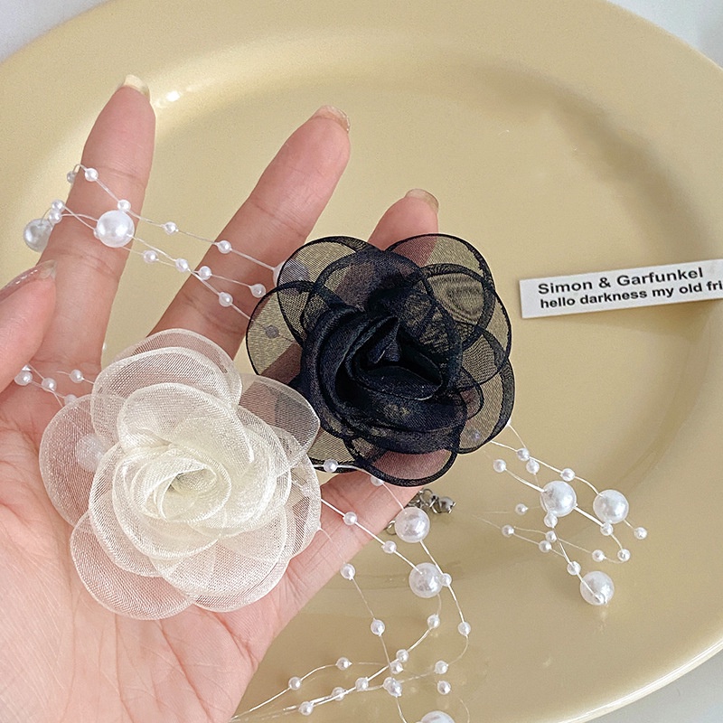 Vòng cổ Ngọc Trai Mori Thời Trang Hàn Quốc Thanh Lịch Cho Nữ