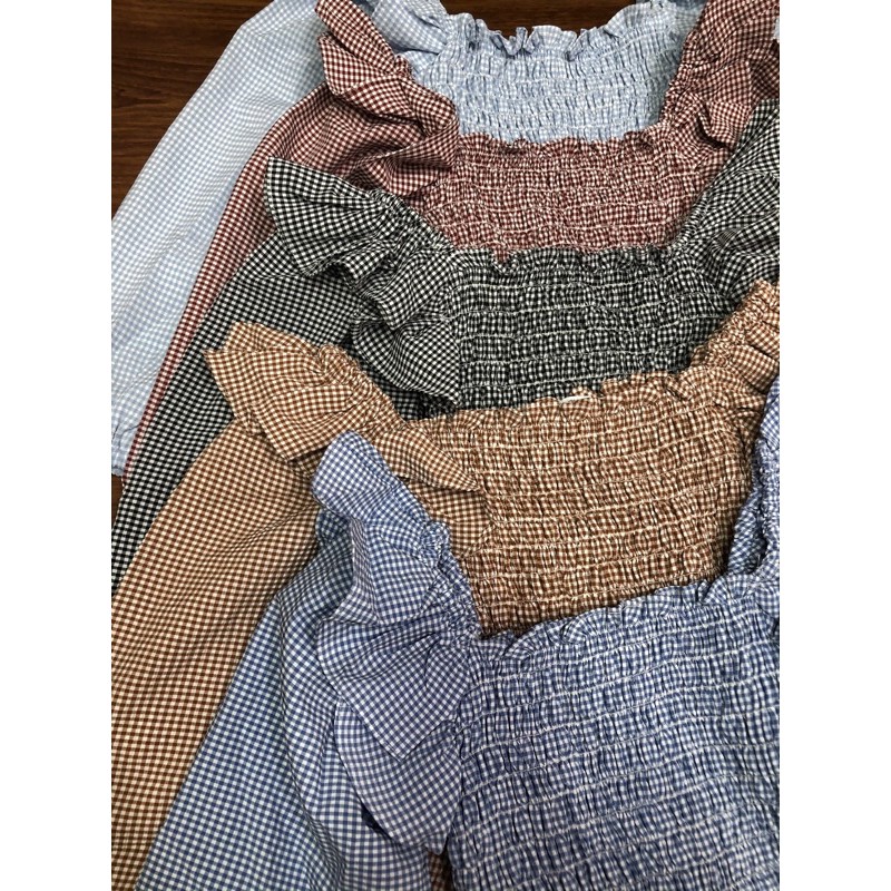 Áo smocking zr