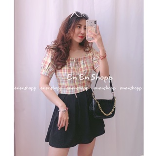 [ẢNH THẬT][KÈM VIDEO]Áo croptop nơ cổ(A308)