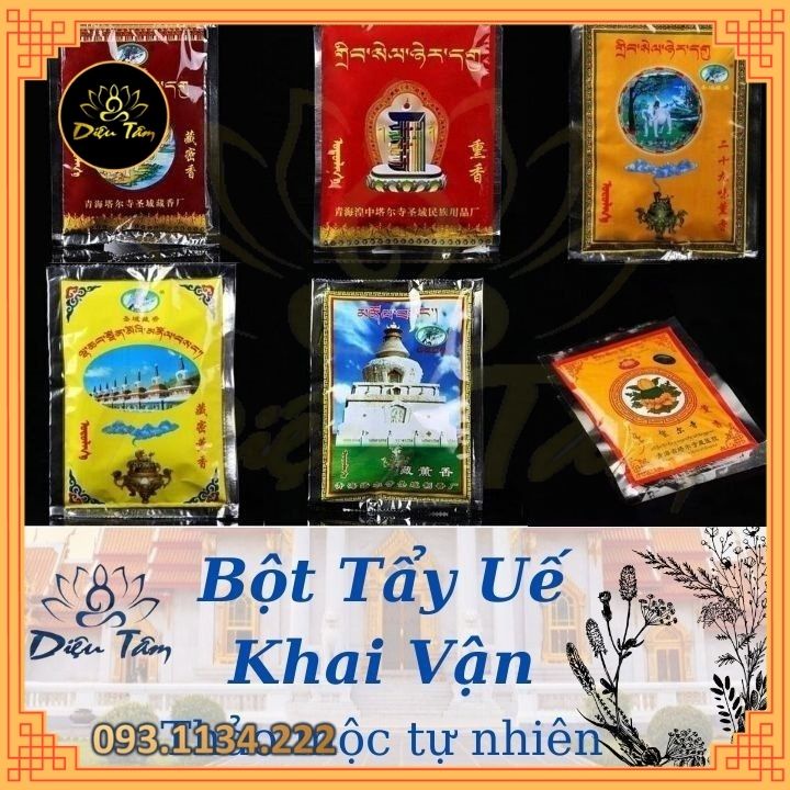 Combo 50 gói bột tẩy uế Tây Tạng