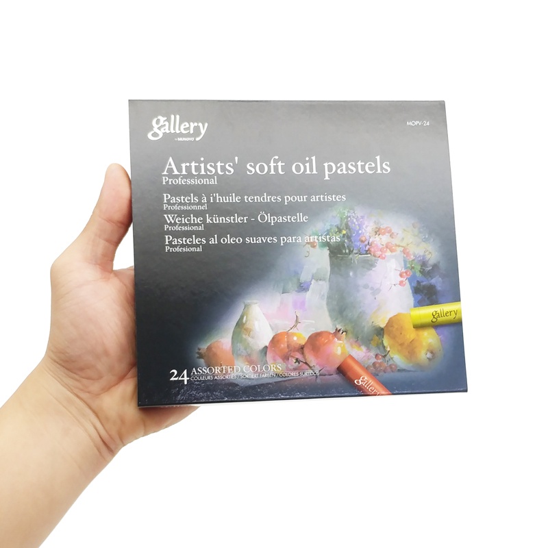 Hộp 24 Bút Sáp Dầu Gallery Artists - Mungyo MOPV-24