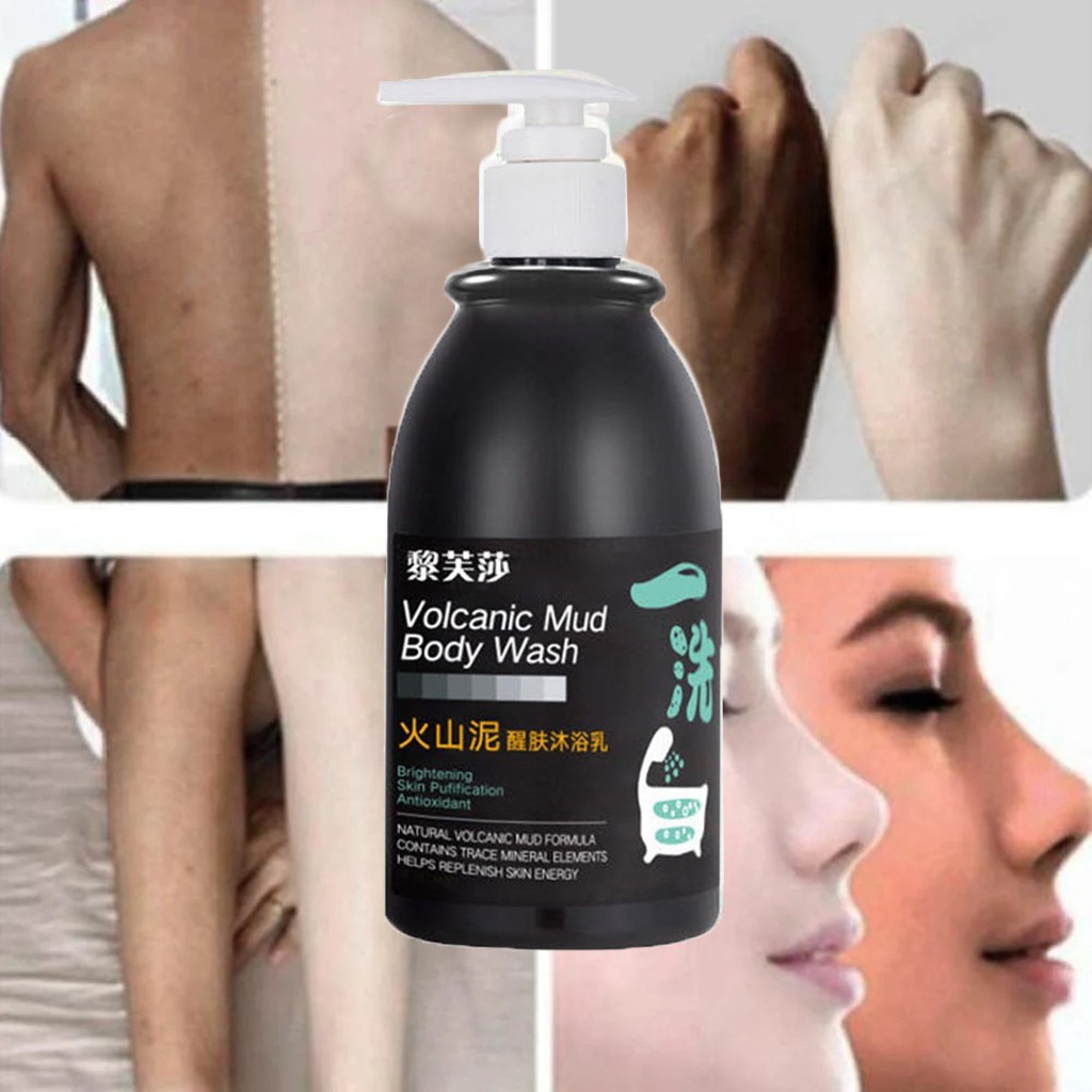 Sữa tắm trắng da Tẩy tế bào chết Chiết xuất bùn núi lửa Giúp Dưỡng Ẩm Sáng Da giảm mụn lưng hiệu quả Hương thơm lâu dài | BigBuy360 - bigbuy360.vn