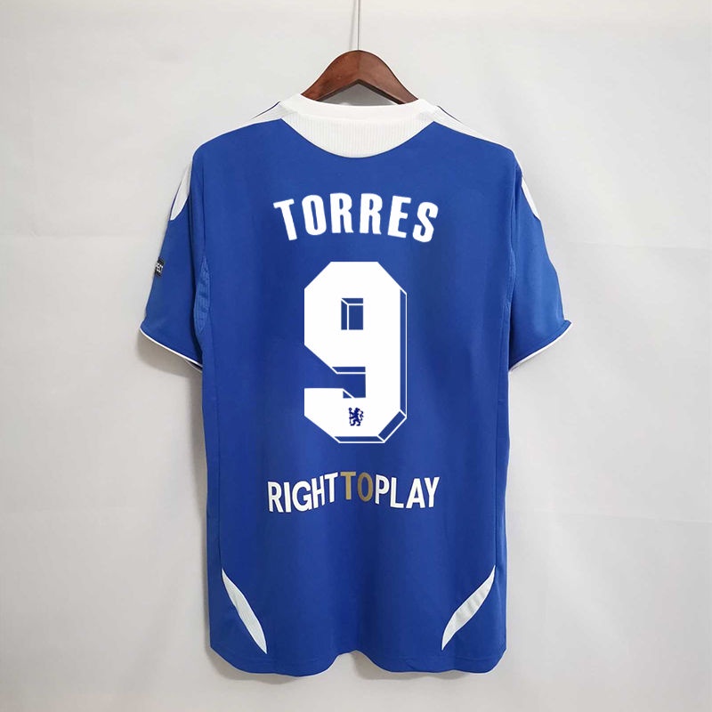 Áo Bóng Đá Câu Lạc Bộ Bóng Đá Câu Lạc Bộ Chelsea Mùa Giải 11-12 Đồng Phục Bóng Đá Torres 9