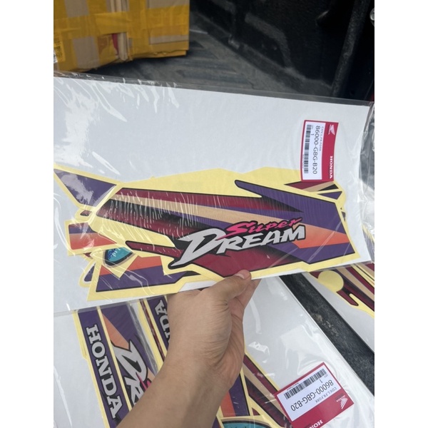 Tem super dream 99 màu tím