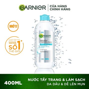 Nước tẩy trang Garnier Micellar Water các màu (Hàng Pháp và Đức )