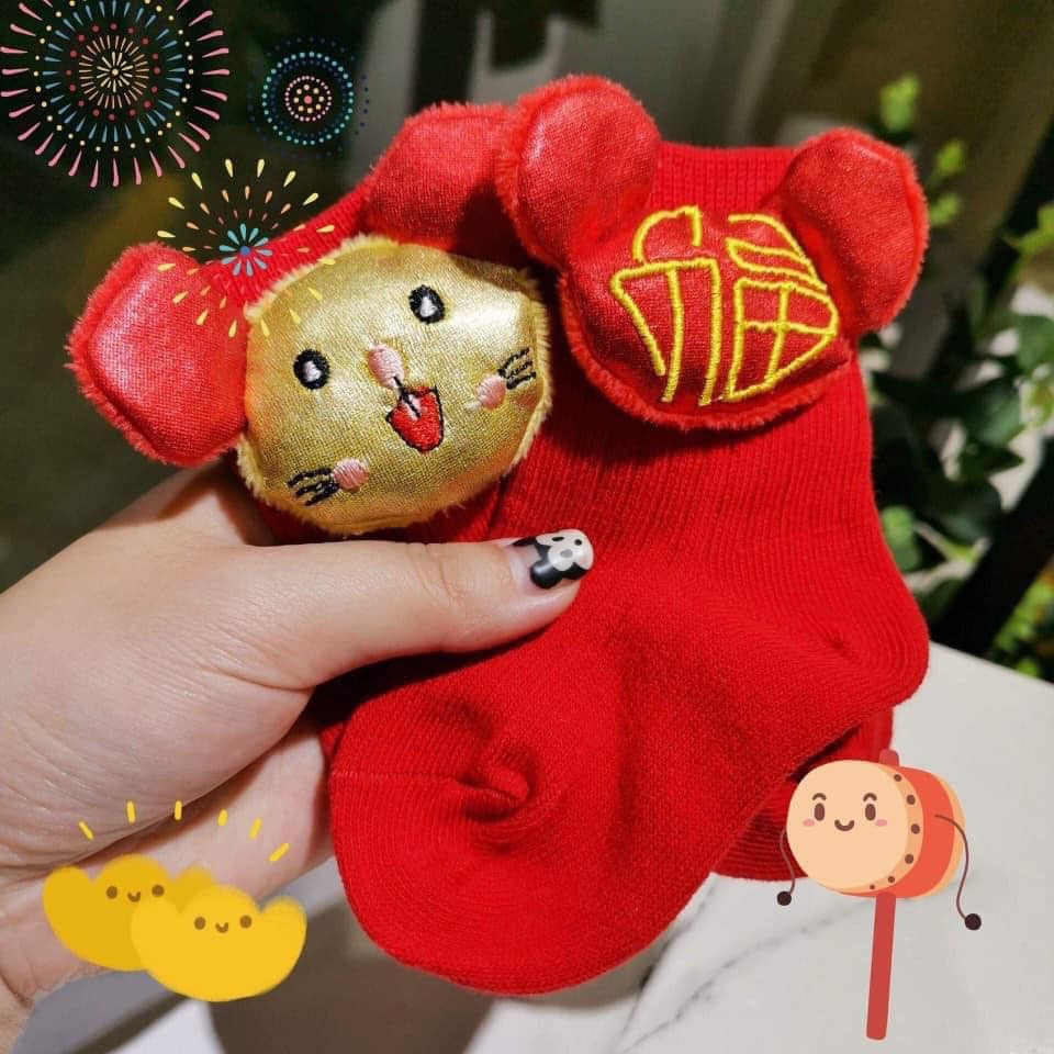Vớ Tết đủ mẫu cho bé tha hồ lựa chọn