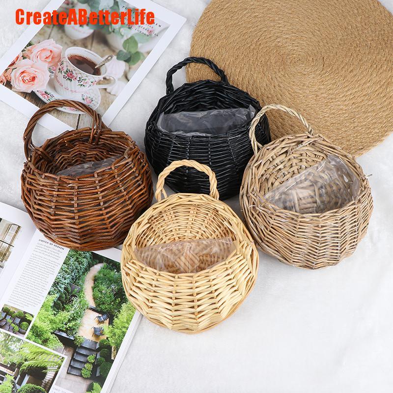 Giỏ Hoa Treo Tường Trang Trí