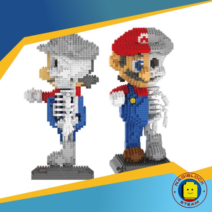 Mô hình lắp ráp Mario nanoblocks ZRK 7807