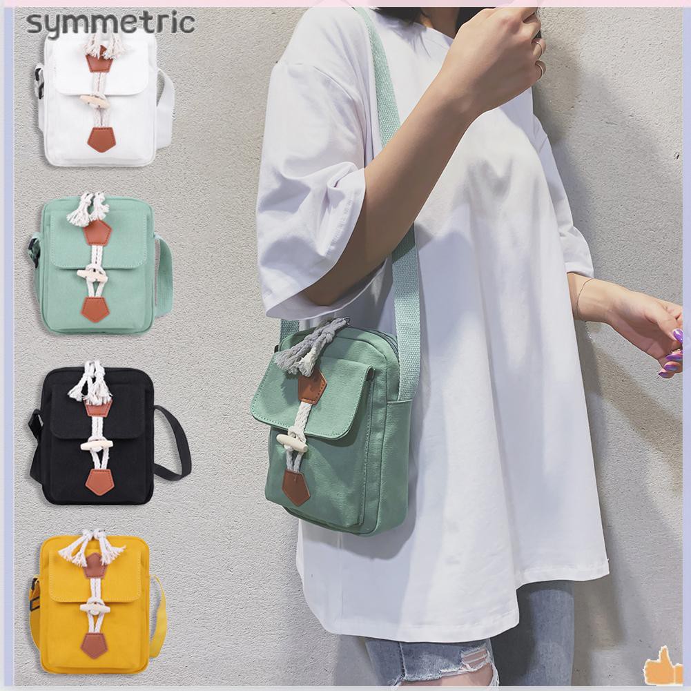 Túi Vải Đeo Chéo Thời Trang Cho Nữ