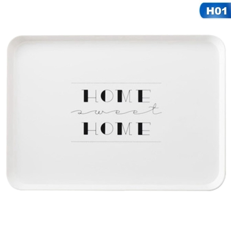 Khay Nhựa Đựng Thức Ăn Đa Năng Tiện Dụng In Họa Tiết Sáng Tạo | BigBuy360 - bigbuy360.vn