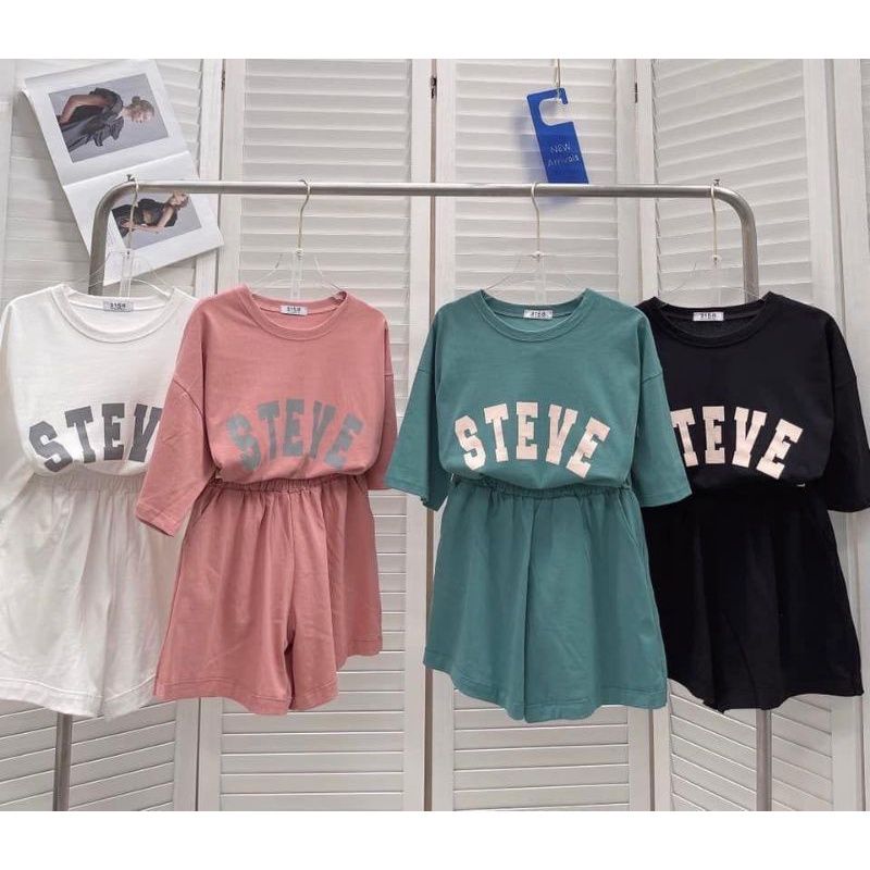 [Rẻ vô địch] Set bộ đùi chất cotton freesize 38-65kg - Steve