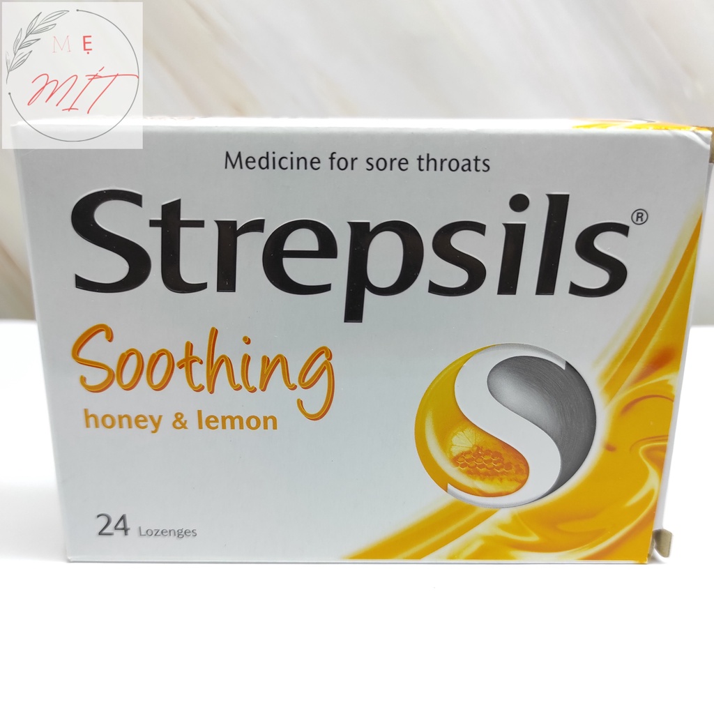Viên Ngậm Đau Họng Strepsils