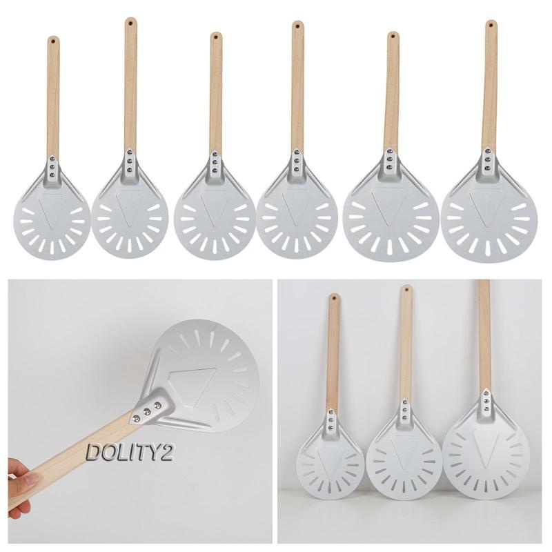 Xẻng Xúc Bánh Pizza Bằng Nhôm Cao Cấp 7 / 8 / 9 &quot;Có Tay Cầm 7inch 40cm 2