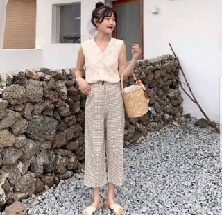 Set Áo ren nổi + quần đũi