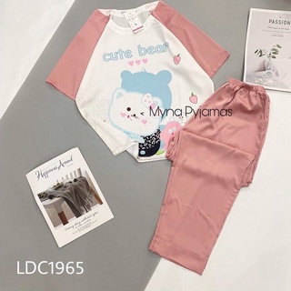 Bộ pijama lụa satin
