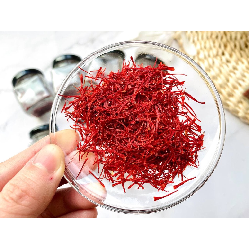 Nhụy hoa nghệ tây Saffron Iran gãy lọ 2Gr