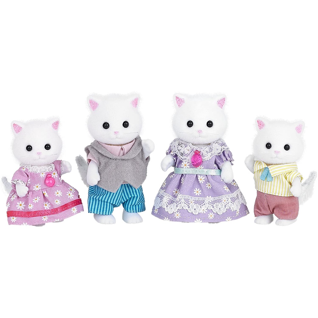 Sylvanian Families Gia Đình Mèo Ba Tư Persian Cat Family