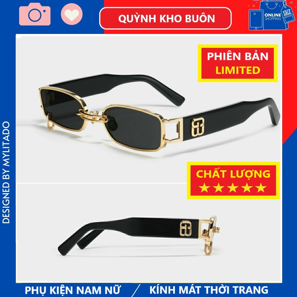 Kính mát Nam Nữ Cao Câp TOP Xu hướng thời trang Gw 002