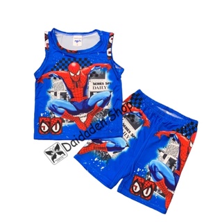 Bộ Cọc Thun Lạnh in 3D bé Trai 10kg -45kg