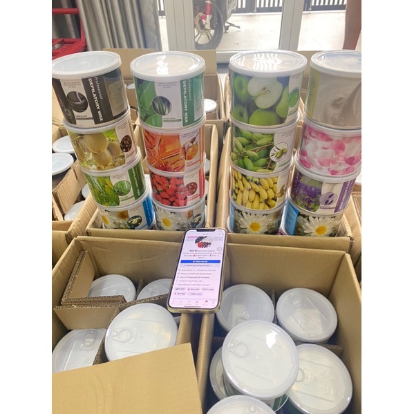 SÁP WAX LÔNG TẨY LÔNG HƯƠNG TRÁI CÂY CAO CẤP