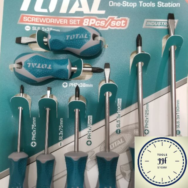 Bộ tua vít total 8 chi tiết hàng chính hãng