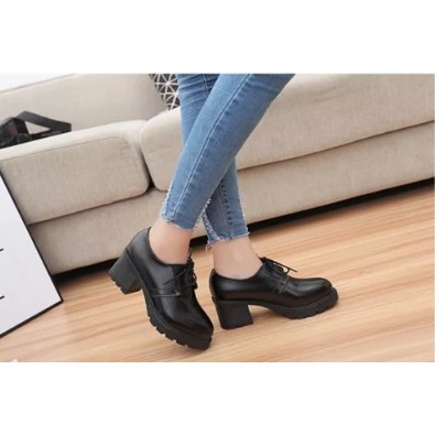 giày oxford nữ đế cao, giày oxford hàn quốc cao gót | BigBuy360 - bigbuy360.vn