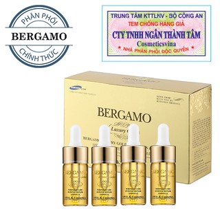 Set Tinh Chất Dưỡng Trắng Da BERGAMO LUXURY GOLD ( 13ml x 4 )+