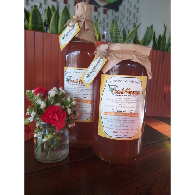 Mật ong nguyên chất cây cỏ lào rất tốt 1000ml | BigBuy360 - bigbuy360.vn