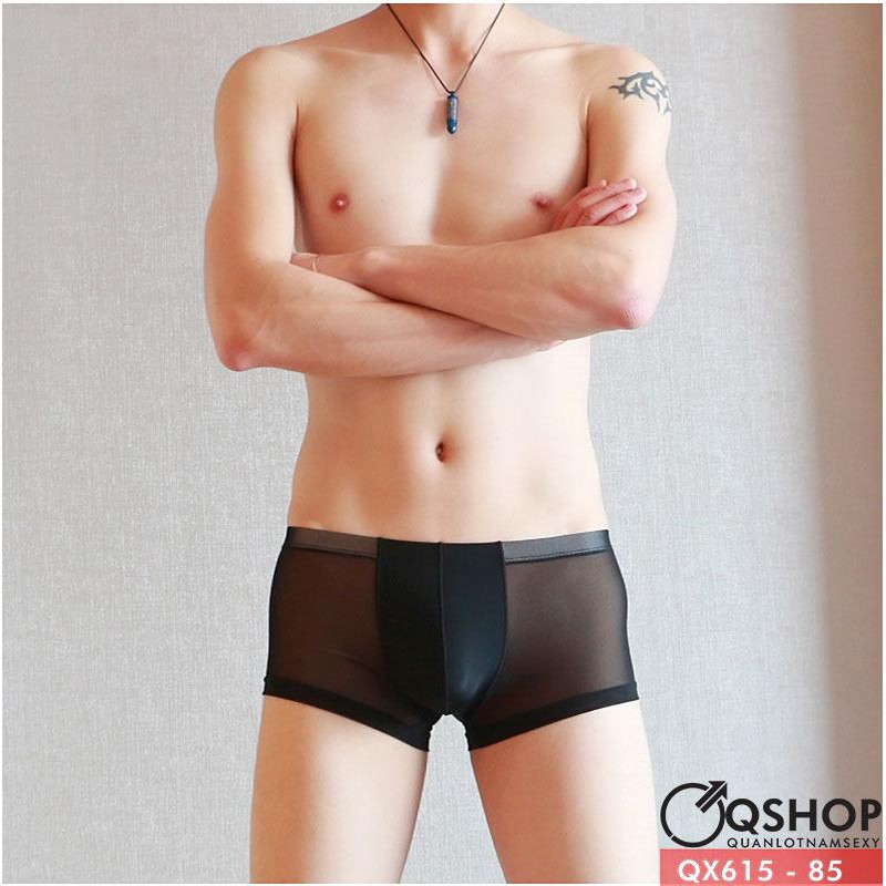 [SALE] QUẦN LÓT BOXER NAM THUN LẠNH QX615