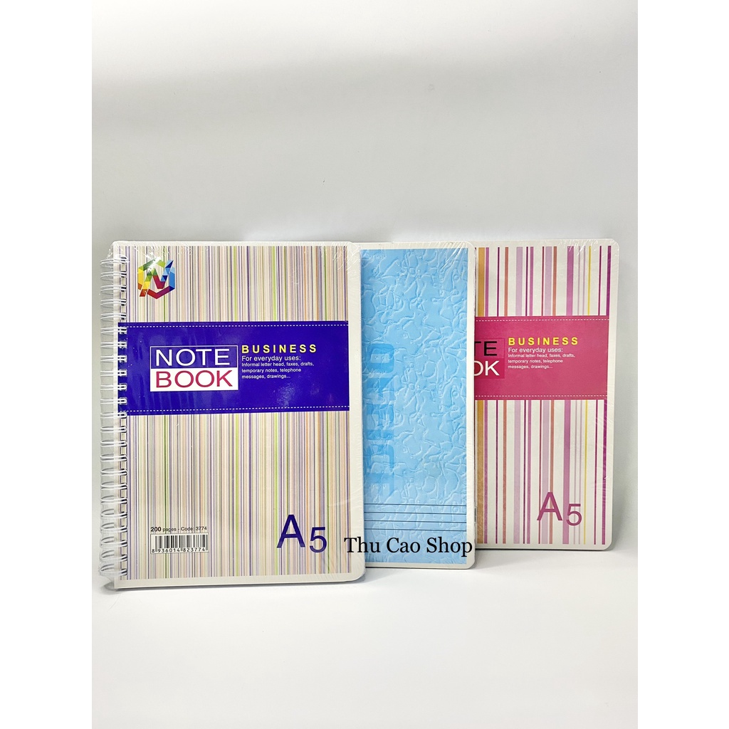 Sổ lò xo, Sổ tay A6 Hải Tiến 200 Trang