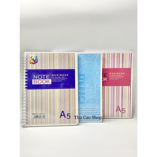 Sổ lò xo, sổ tay a5 200 trang hải tiến bussiness