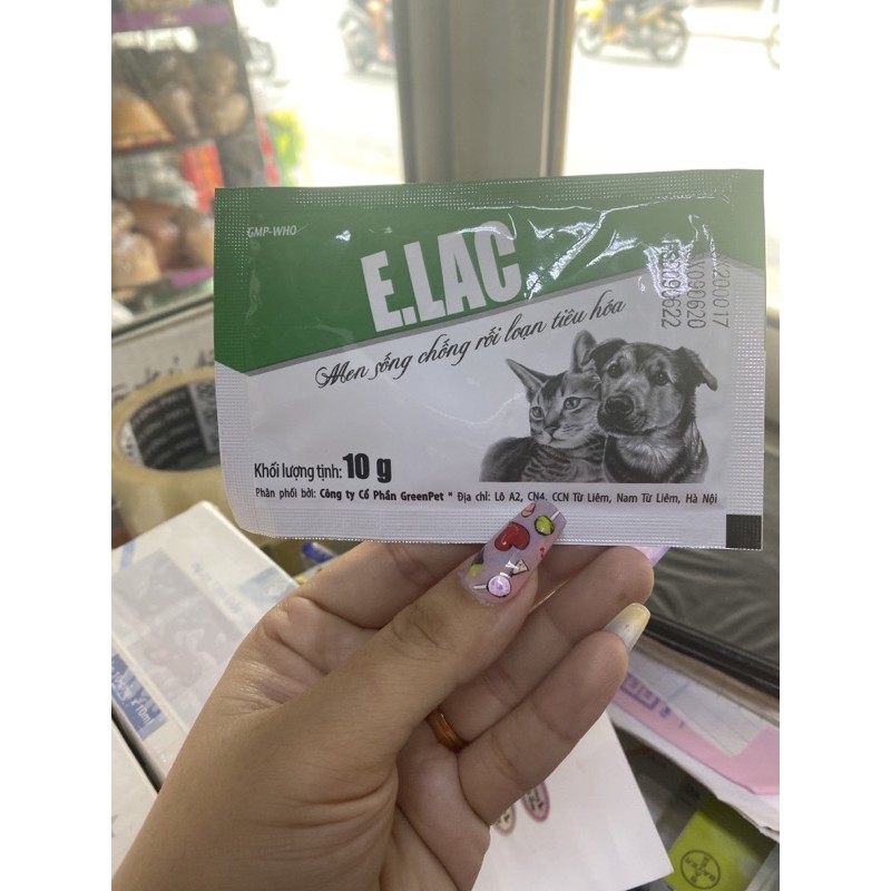 E.LAC - MEN SỐNG CHO CHÓ MÈO