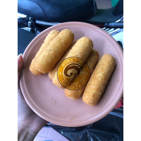 Phomai que tự chiên tại nhà, nhãn hiệu Beco.