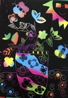 Sổ tay sáng tạo rainbow scratch
