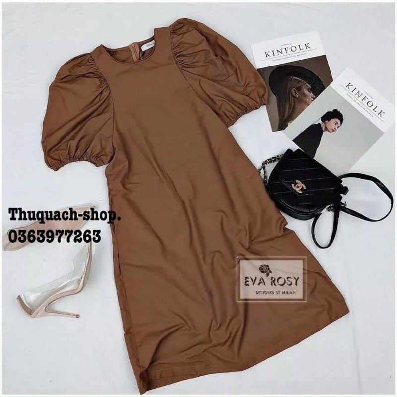 đầm bầu bigsize ,đầm chất thô lụa tay cộc bo chun