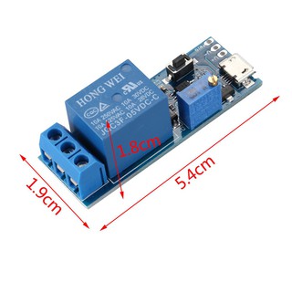 ♫♥♫Wide voltage 5V-30V trigger delay relay module, timer module, time delay switch
