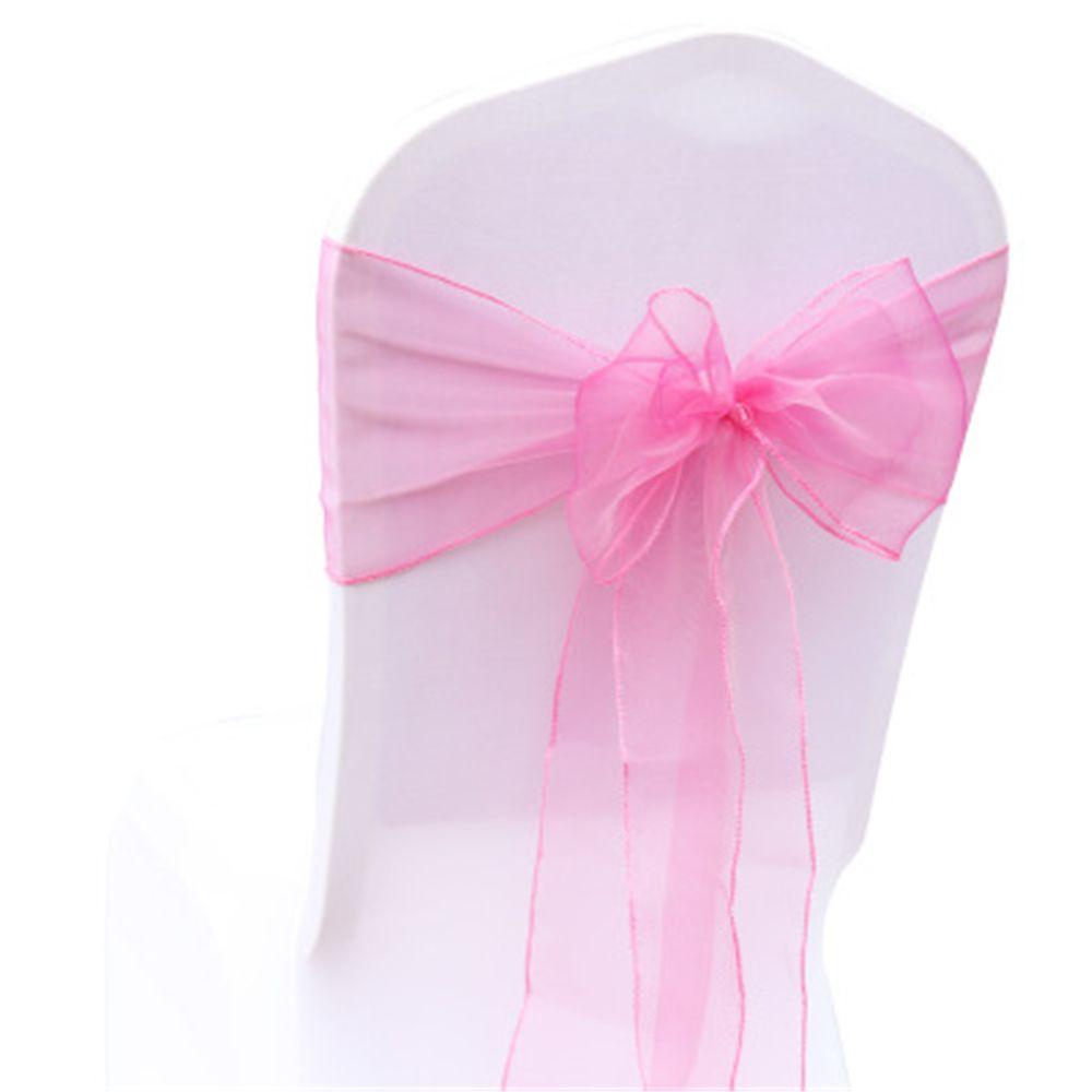 Dây Ruy Băng Đeo Chéo 18 * 275cm Bằng Vải Organza Trang Trí Tiệc Cưới
