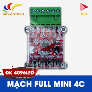 Mạch Full Mini 2 Cổng Solantech - Phiên bản LED PHAO HOA