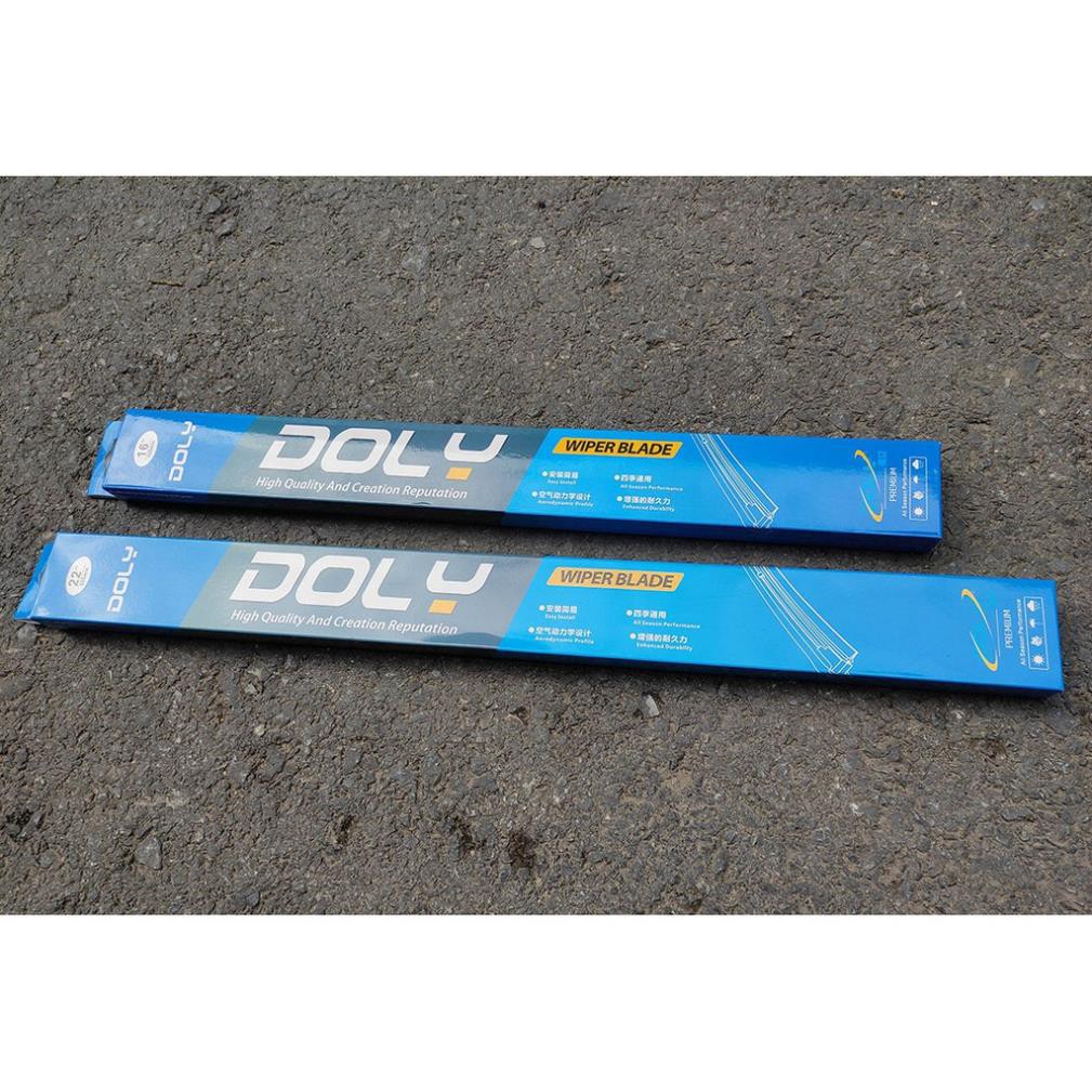 Gạt Mưa Silicon Doly Xe Accent 2018 2019 2020 gạt cực sạch cực êm
