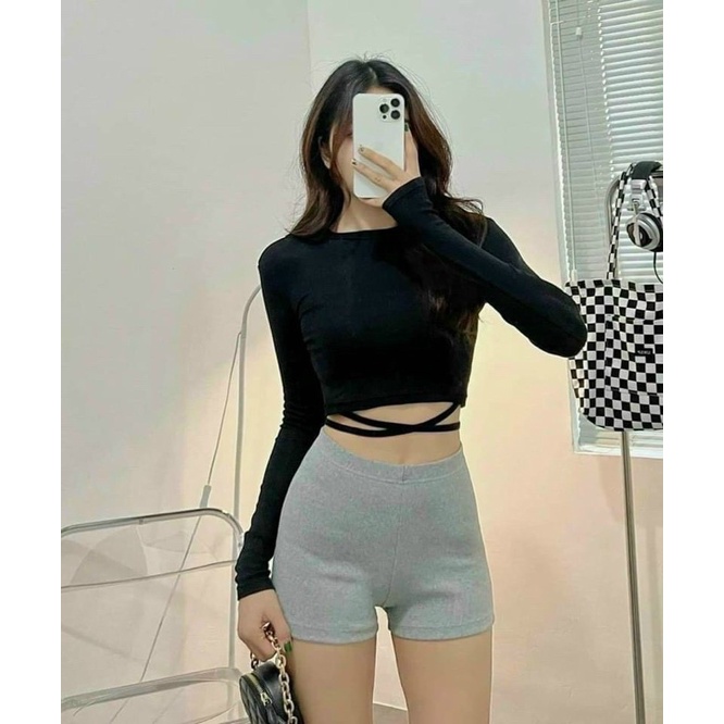 quần legging đùi cuộn - CarotShop