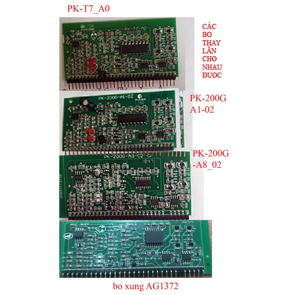 bo xung dán AG 1372  bo điều khiển cho máy hàn IGBT