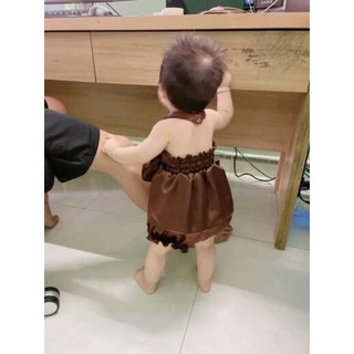 Set rời nâu lụa cho bé