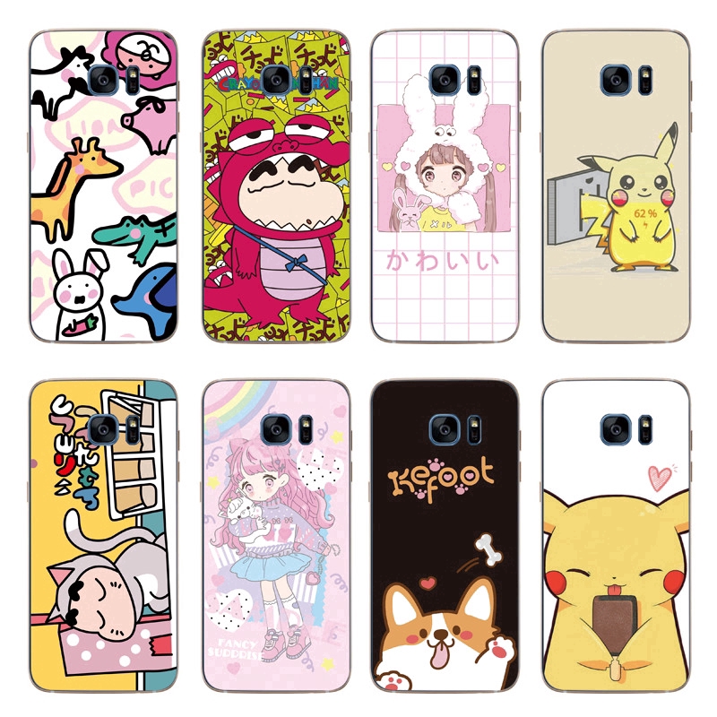 Ốp điện thoại TPU hoạ tiết hoạt hình dành cho Samsung Galaxy Note5/Note 4/S6/S7 | BigBuy360 - bigbuy360.vn