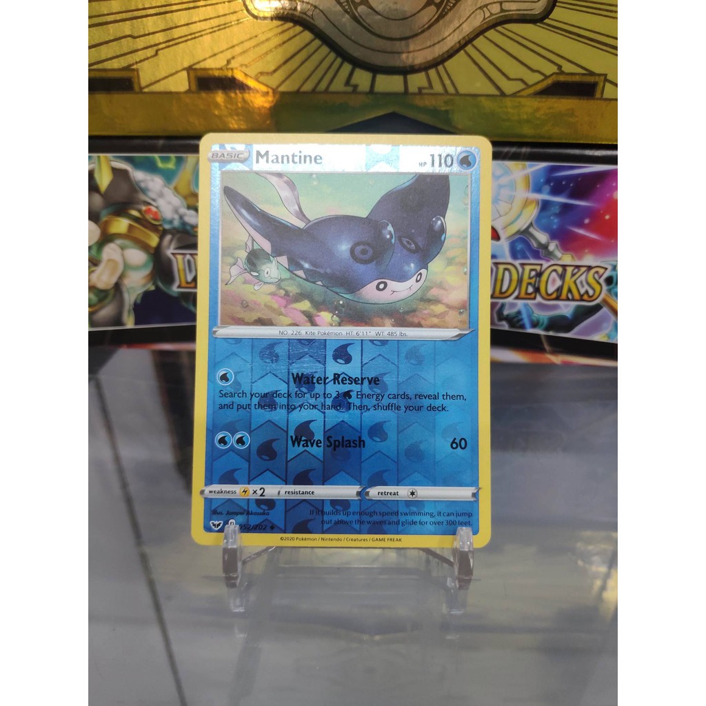 [ Dưa Hấu Yugioh ] Lá bài thẻ bài Pokemon Mantine