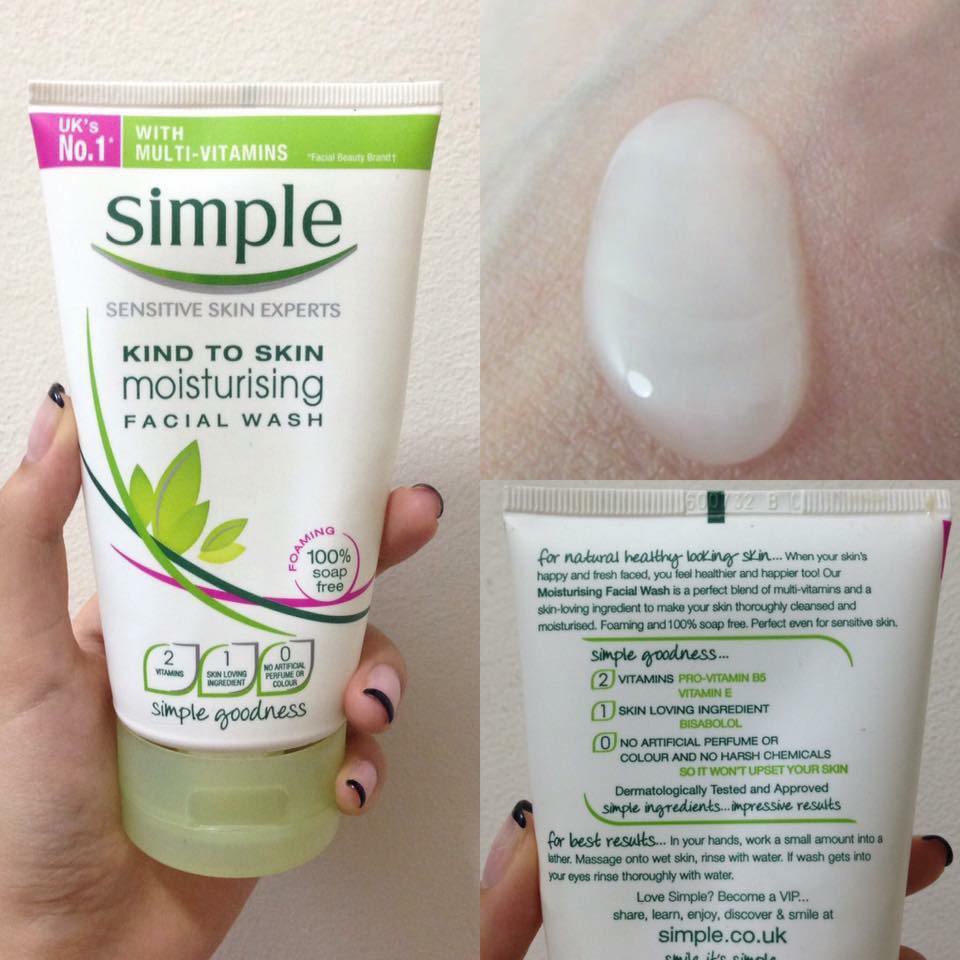 Sữa Rửa Mặt Simple Kind to Skin